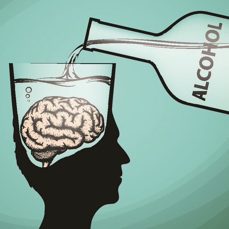 Как воздействует на клетки мозга чрезмерное потребление алкоголя?