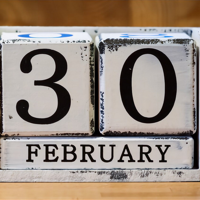 Где и когда в календаре был день 30 февраля?
