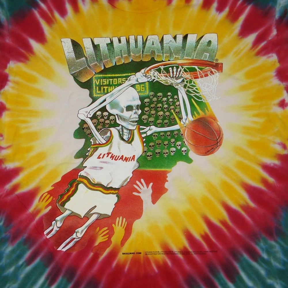 Почему сборная Литвы по баскетболу поместила скелет на свою официальную символику?