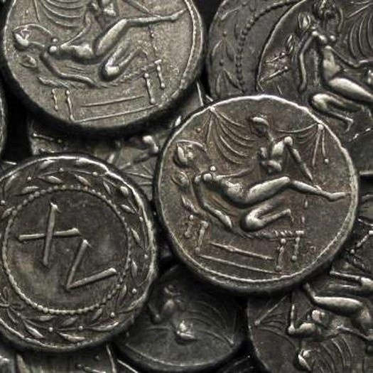 Какое назначение имели древнеримские монеты с изображёнными на них сценами половых актов?