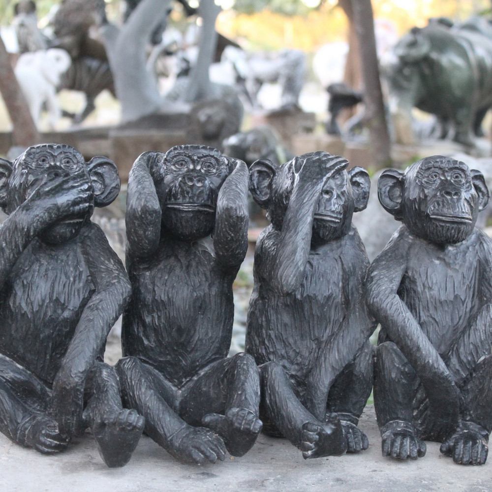 Что прикрывает четвёртая мудрая обезьяна? — Музей фактов