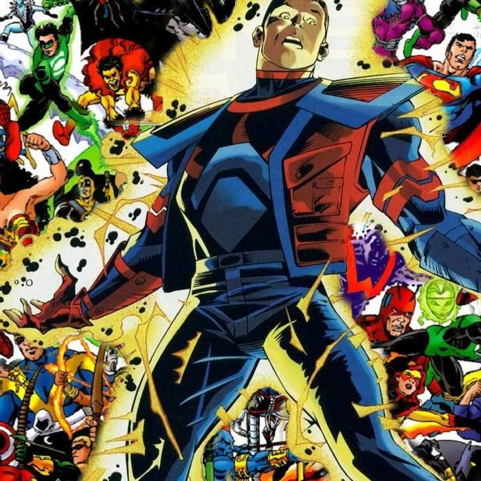 Какой супергерой отвечает за то, чтобы вселенные DC и Marvel не смешивались?
