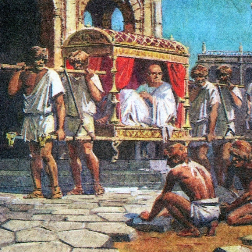 Какую роль в жизни отпущенного на волю раба играл его бывший хозяин в Древнем Риме?