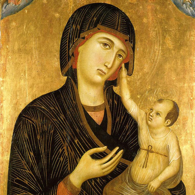 Почему младенца Христа на средневековых картинах изображали со взрослыми чертами лица?