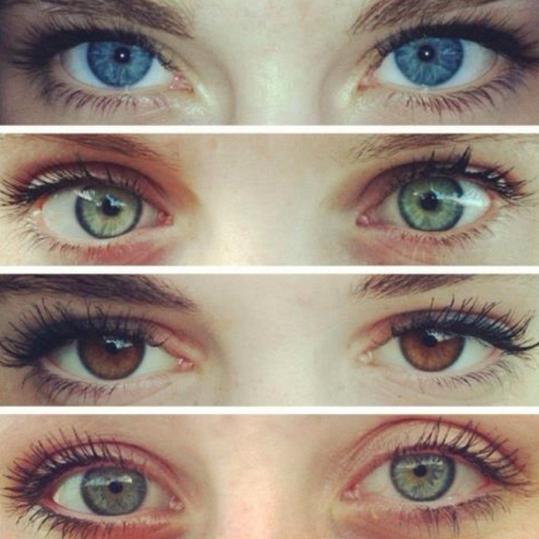 Почему человеческие глаза бывают голубыми и зелёными, хотя в них нет таких пигментов?