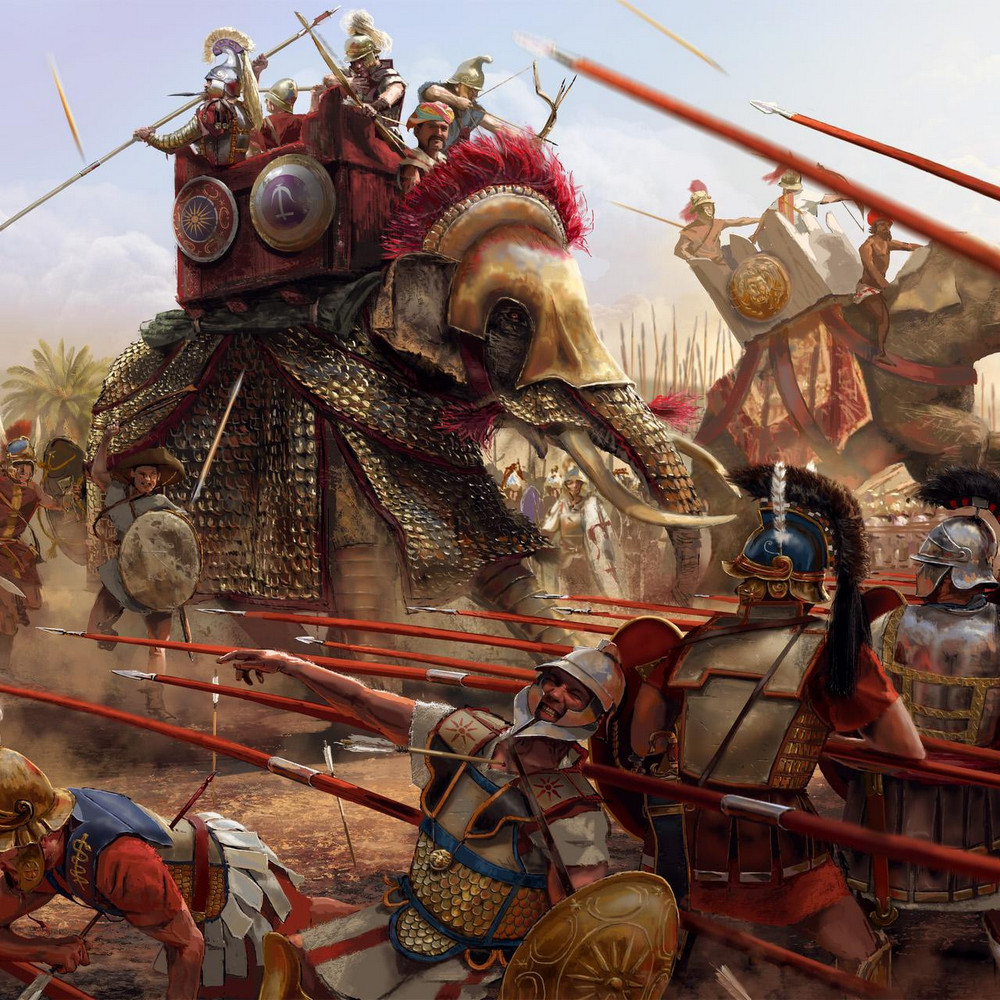 Каким образом древние воины боролись с трусостью боевых слонов?
