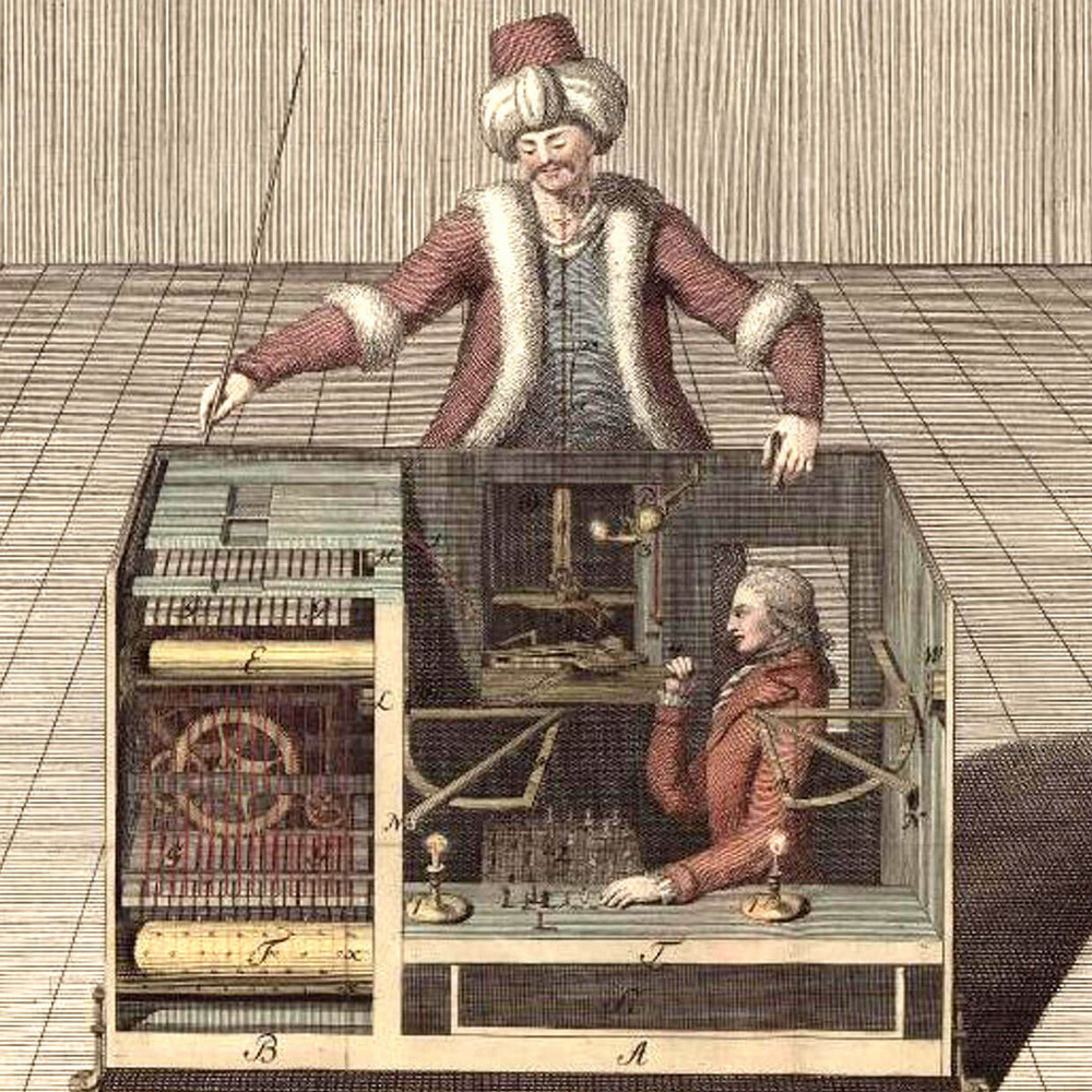 Как работал шахматный компьютер 18 века?