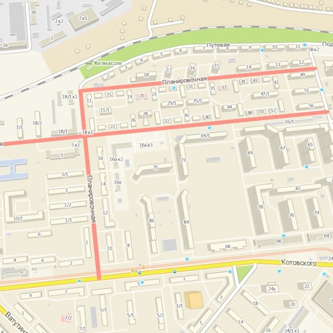 Где находится улица, которая и параллельна самой себе, и пересекает саму себя?