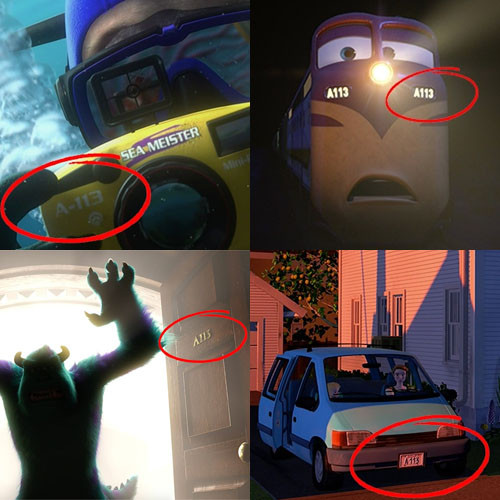 Почему во многих мультфильмах Pixar и Disney встречается комбинация A113?