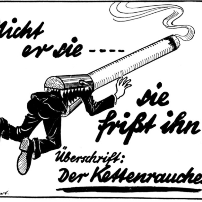 Какая страна первой в мире в 1930-х годах провела кампанию против курения?