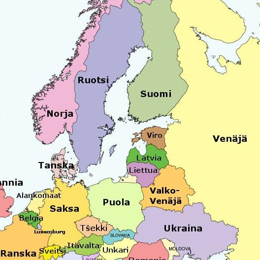 В каком языке правильно говорить «в Украине», но «на России»?