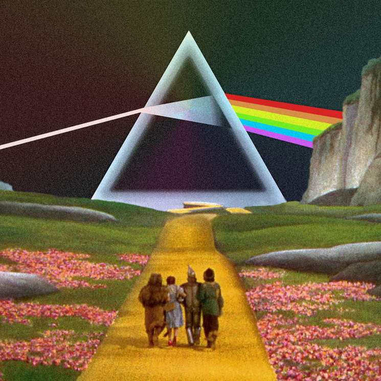 В каком фильме нашли совпадения с альбомом Pink Floyd «Тёмная сторона Луны»?