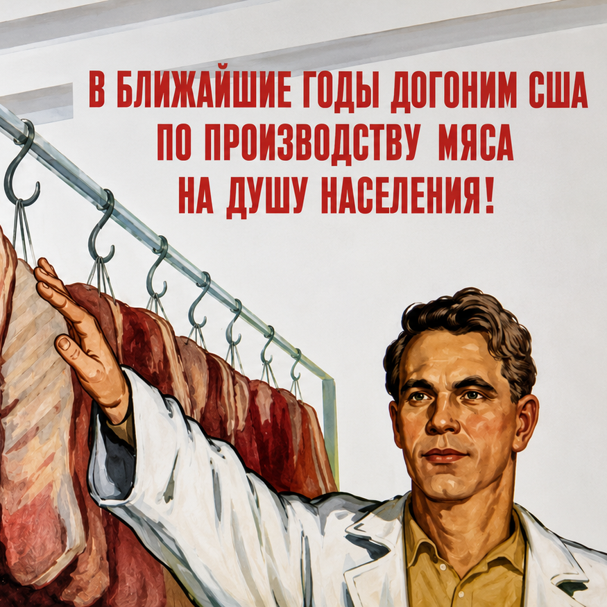 Каким образом в Рязанской области удалось утроить производство мяса в 1959 году?